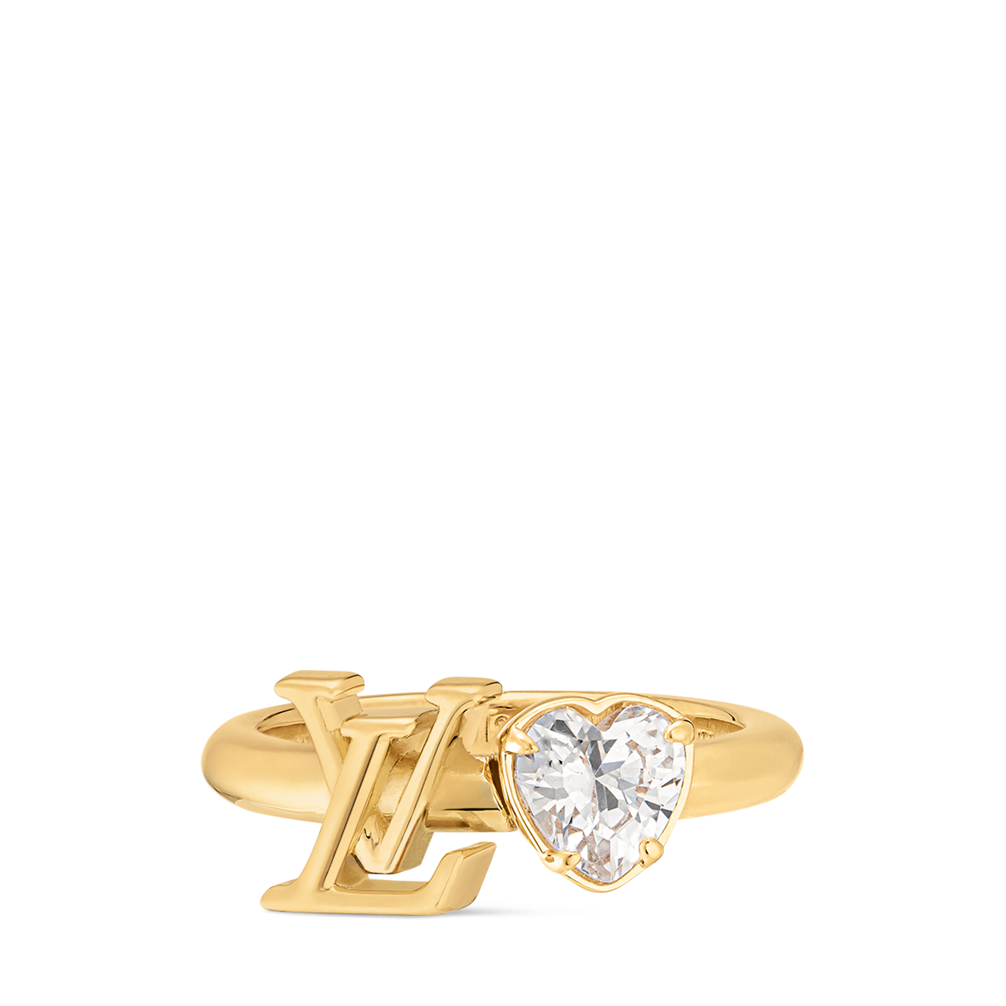 LV Iconic Heart Ring . - Luxury Fashion Jewellery - M1341S Gold